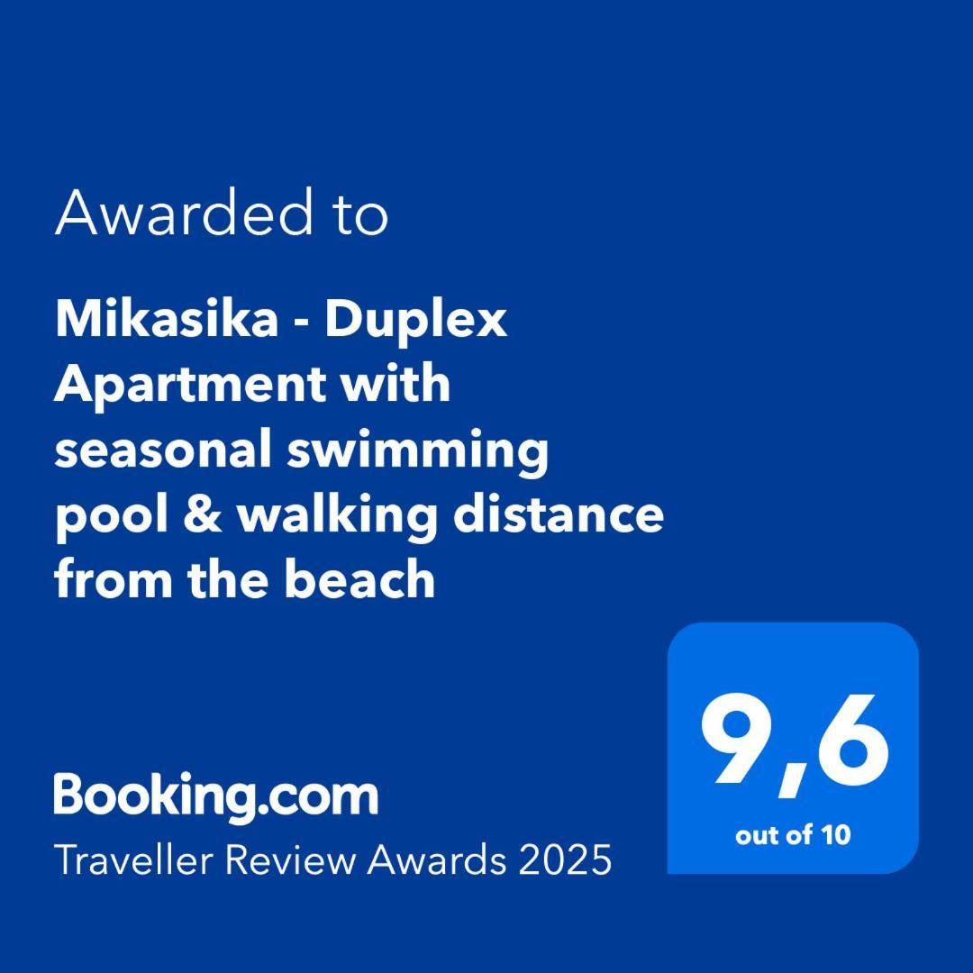 Mikasika - Duplex Apartment With Seasonal Swimming Pool & Walking Distance From The Beach La Cala Del Moral Eksteriør bilde